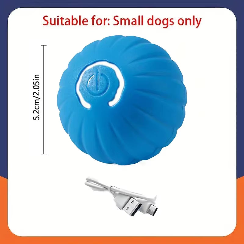 Smart Dog Toy Ball Automatic Interactive Pet Electronic Rolling USB Rechargeable Moving Bouncing for Puppy to Large Dog Chew Toy