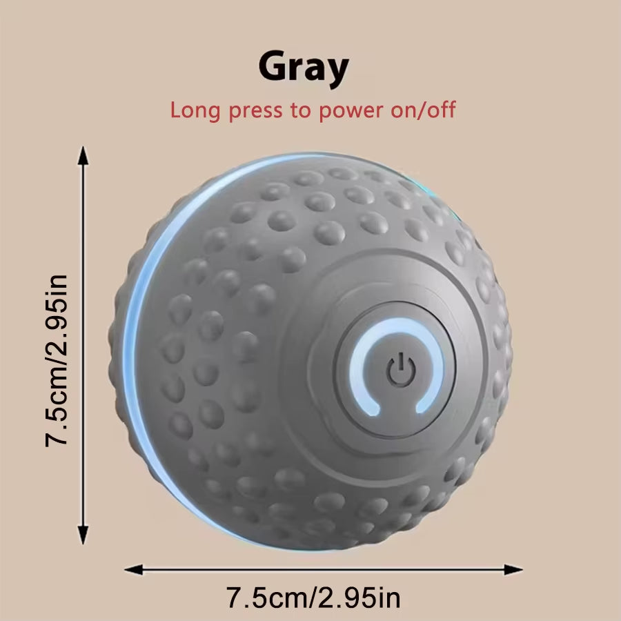 Smart Dog Toy Ball Automatic Interactive Pet Electronic Rolling USB Rechargeable Moving Bouncing for Puppy to Large Dog Chew Toy