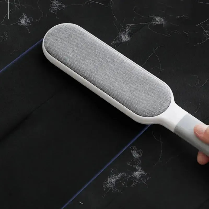 Double-Sided Pet Hair Remover, Manual Electrostatic Sticky Lint Brush, for Cat, Clothing, Sofa, Furniture, Carpet Cleaning