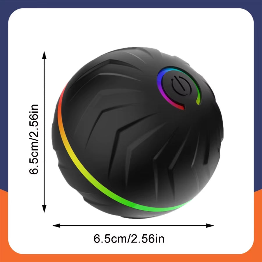 Smart Dog Toy Ball Automatic Interactive Pet Electronic Rolling USB Rechargeable Moving Bouncing for Puppy to Large Dog Chew Toy